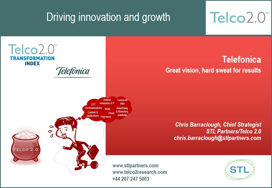 Telefonica Telco 2.0 Benchmark analysis