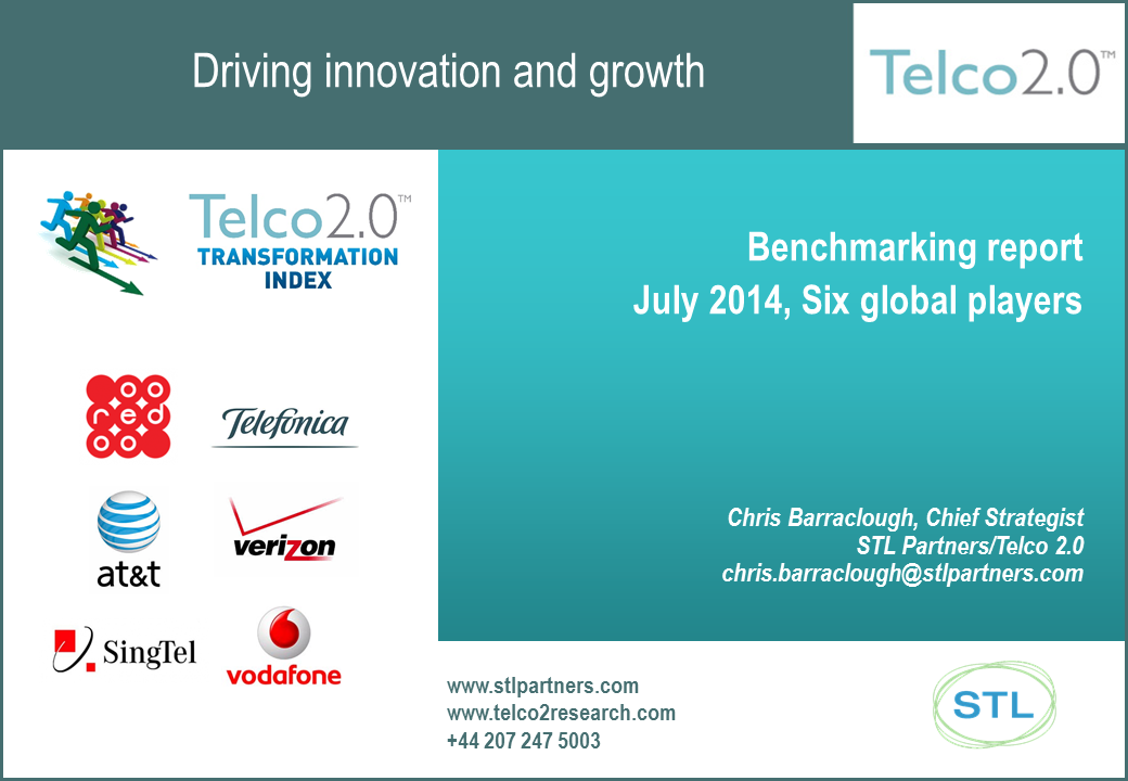 Telco 2.0 Transformation Index Benchmarking Report Cover
