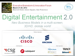 Digital Entertainment 2.0 Silicon Valley March 2012